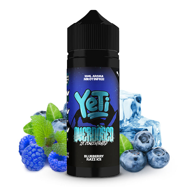 Yeti Overdosed Longfill Blueberry Razz Ice